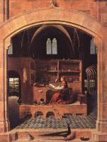 Messina, Antonello da - St. Jerome in his Study